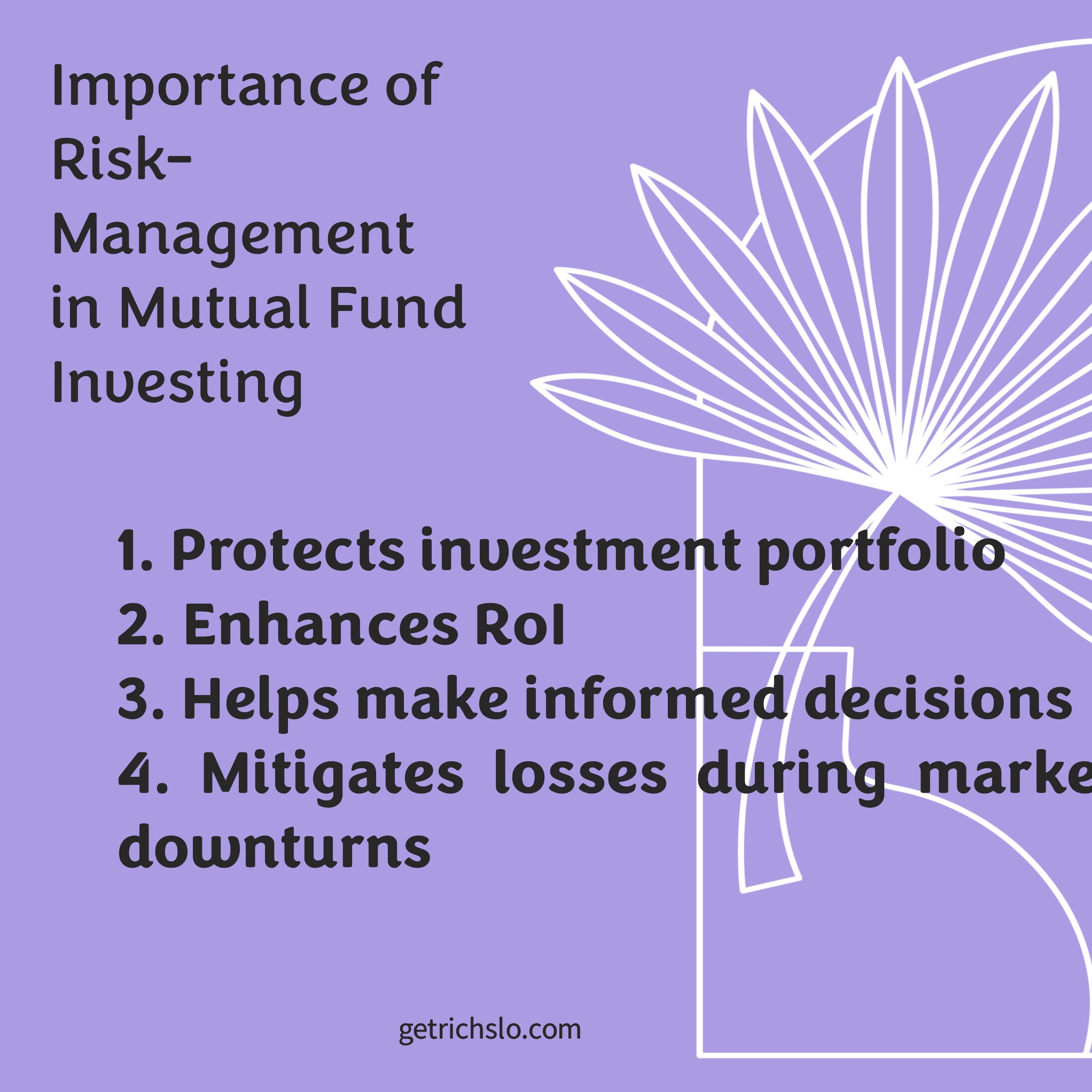 importance of risk management before investing in mutual fund